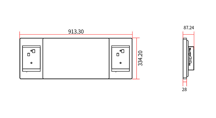 operator console size